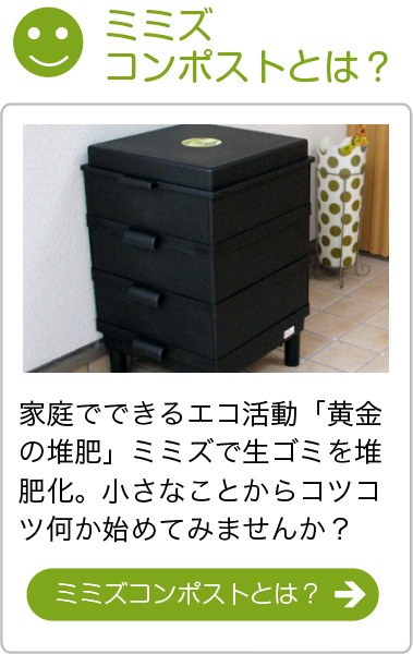 ミミズコンポストとは？家庭でできるエコ活動「黄金の堆肥」ミミズで生ゴミを堆肥化。小さなことからコツコツ何か始めてみませんか？